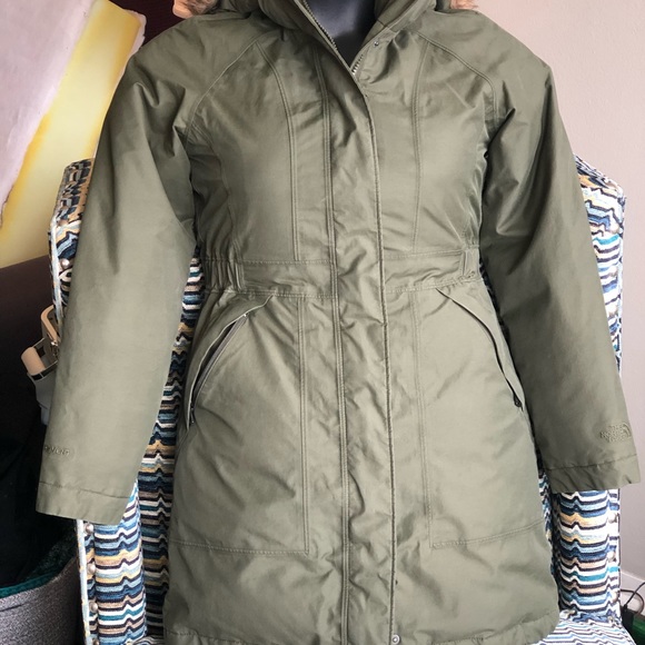 Winter Jacket Olive Green Womens 